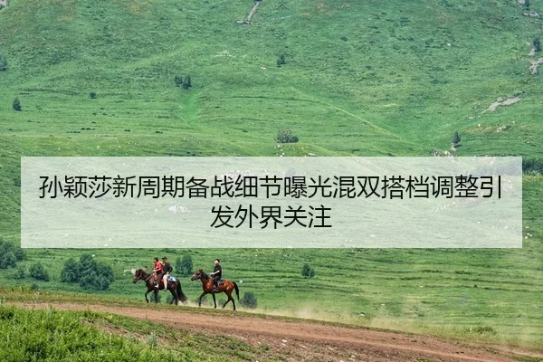孙颖莎新周期备战细节曝光混双搭档调整引发外界关注